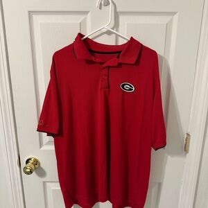 Antigua Georgia Bulldogs Golf Polo